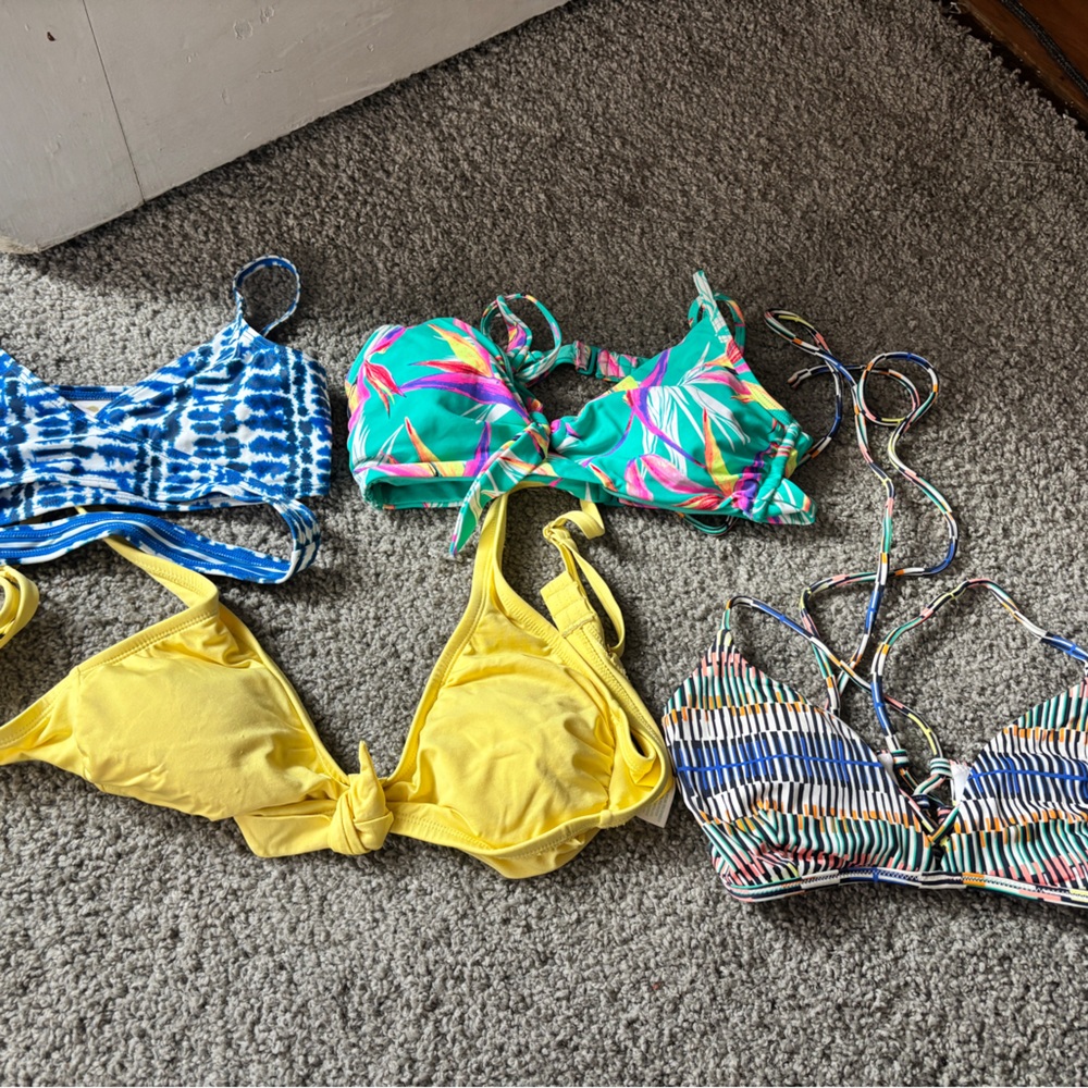 Athleta Multicolor Bikini Top